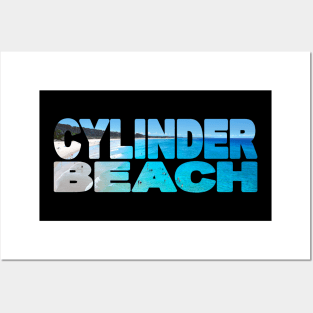 CYLINDER BEACH - Stradbroke Island Brisbane Posters and Art